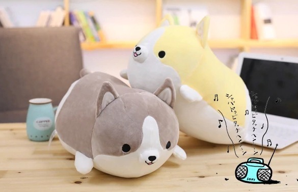 Cute Corgi Plush Pillow