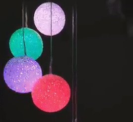Solar Powered LED Wind Chimes Solar Powered LED Wind Chimes