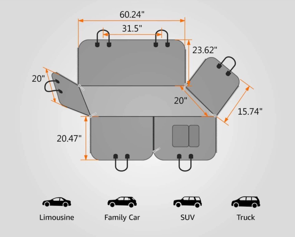 Pet Car Seat Cover
