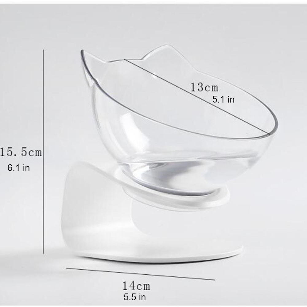Non-Slip Cat Bowls with Raised Stand Non-Slip Cat Bowls with Raised Stand