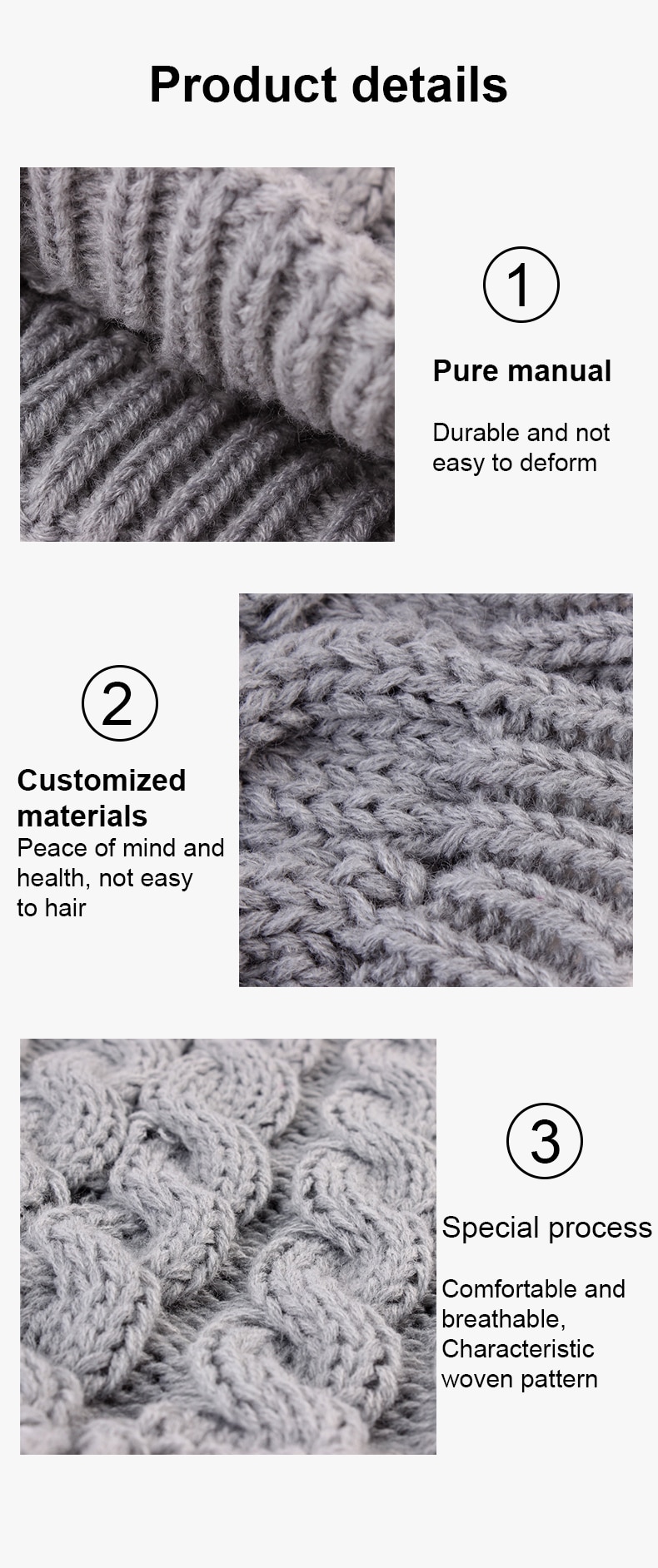 Cozy Dog Cat Winter Turtleneck Sweater