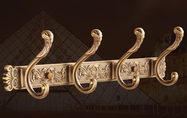 Hook Rail - 4 Hooks