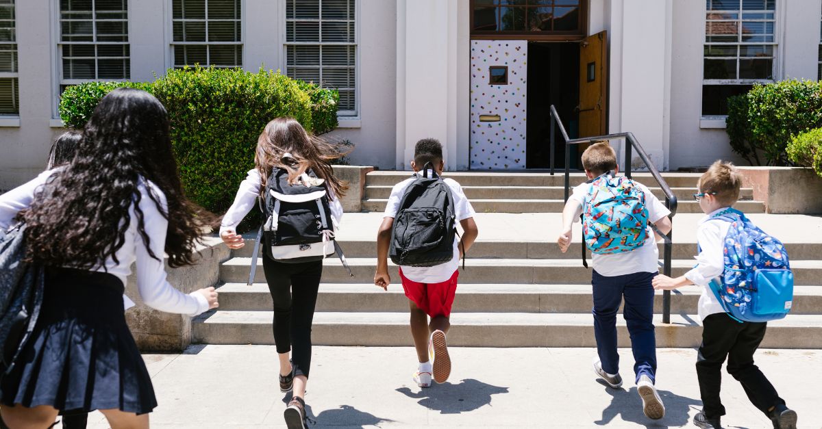 Children back to school