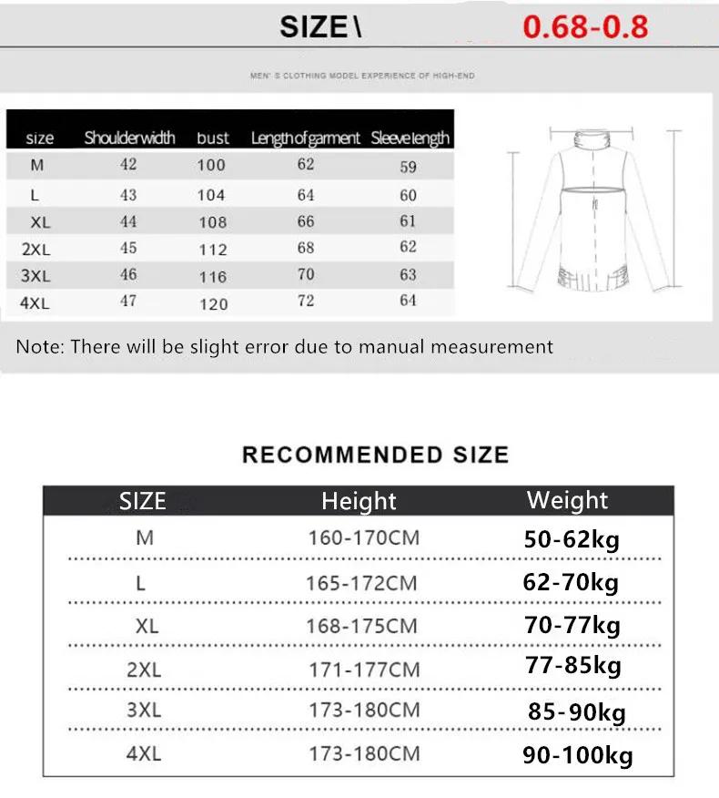 Men's New Winter Sweater Thick Fleece Warm Sweater Casual Stand Collar Zipper Cardigan Fashion Striped Coat