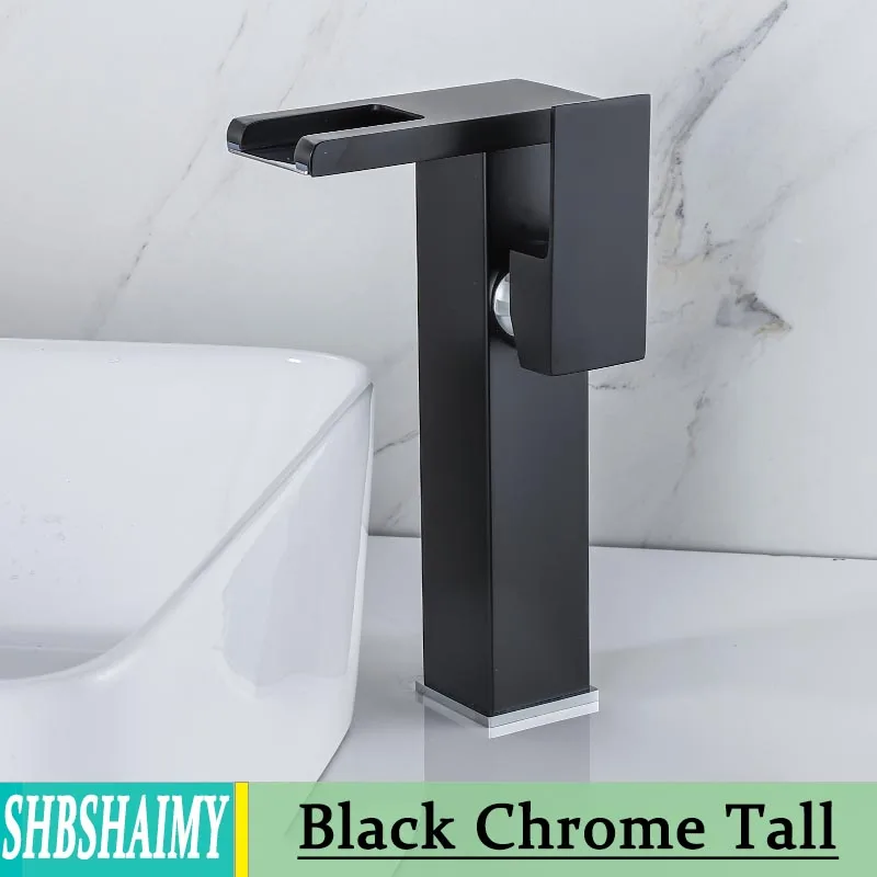 Black Chrome Tall