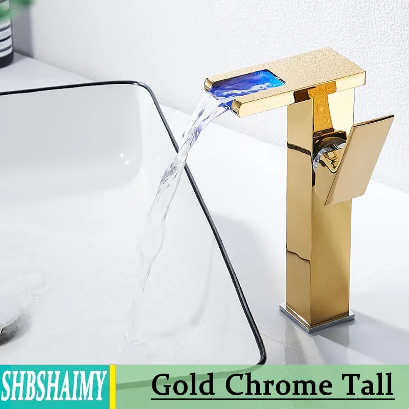 Gold Chrome Tall