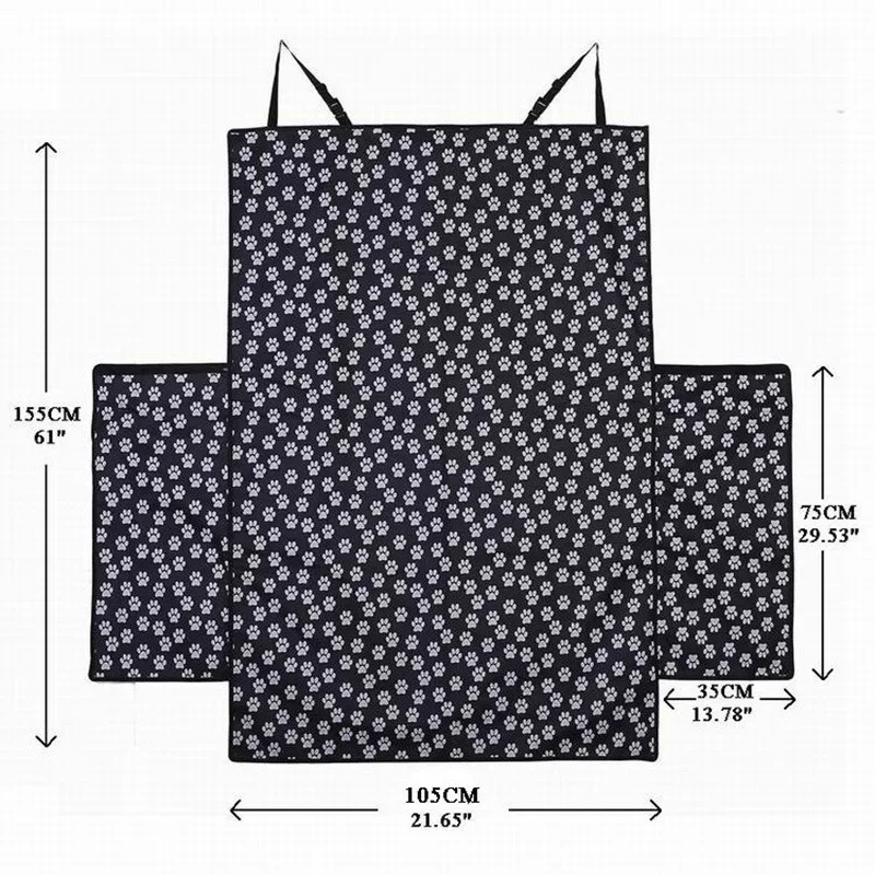 Dog paw pattern