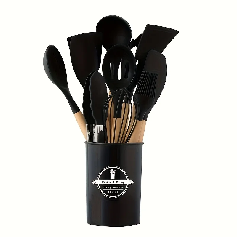 12Pcs Black