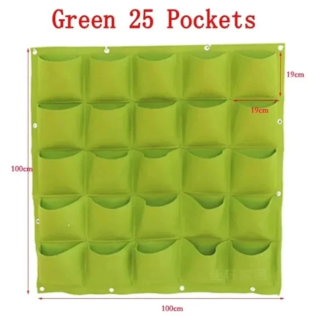 Green 25pockets