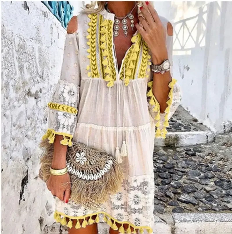 yellow white