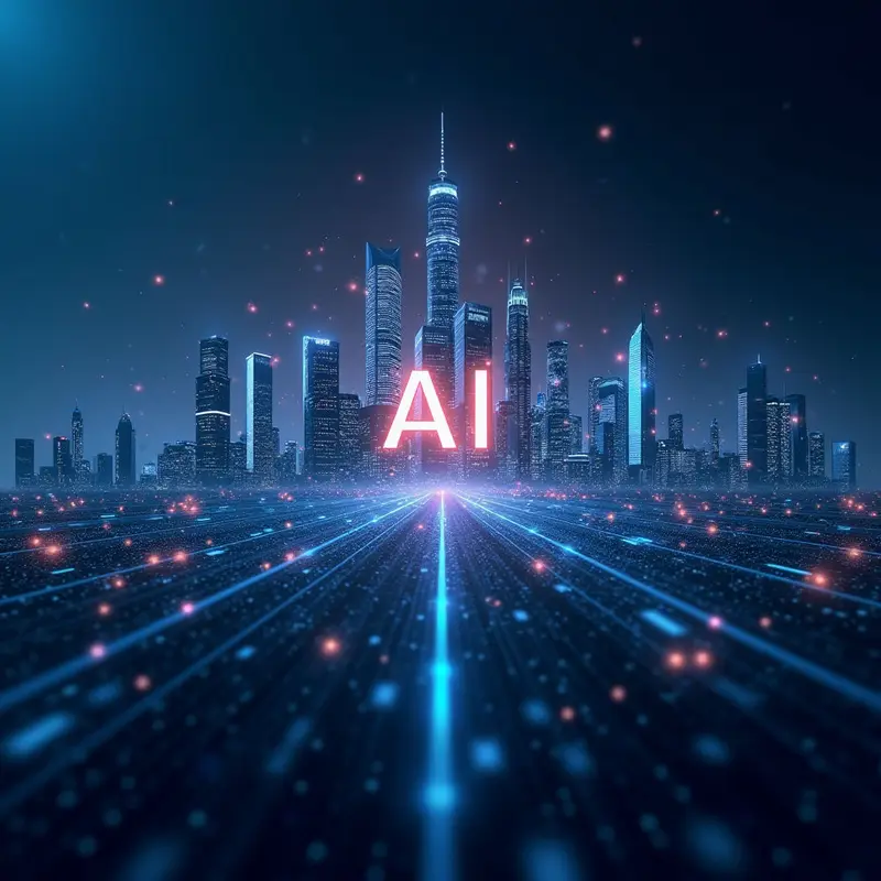 AI transforms finance with real-time analytics and intelligent decision-making tools.