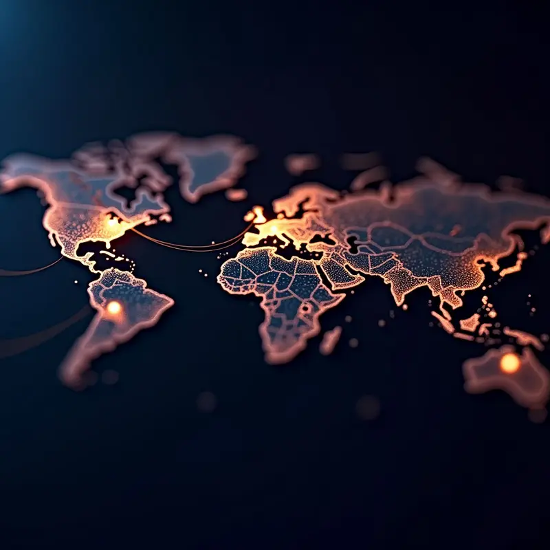 Visualizing the blockchain infrastructure behind stablecoin transactions.
