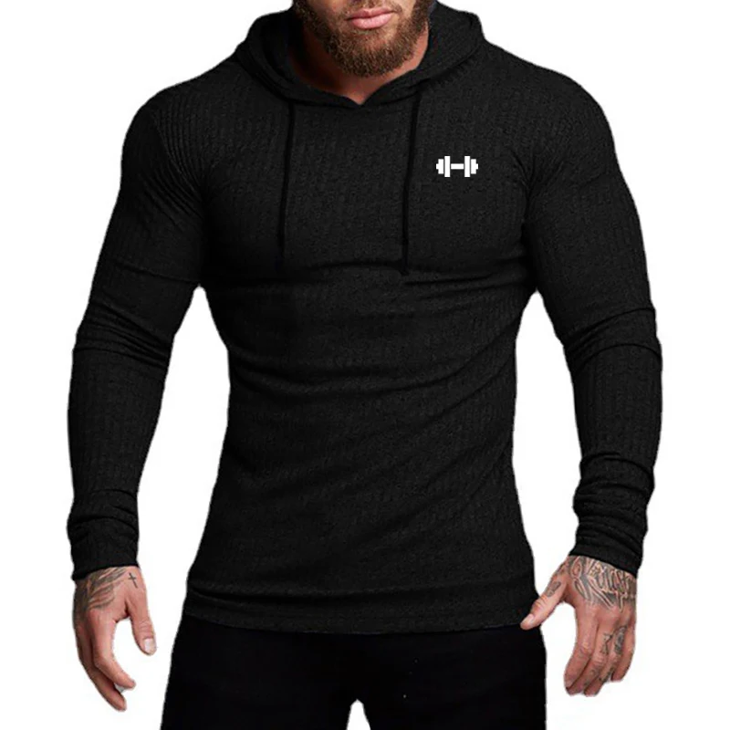 black hooded
