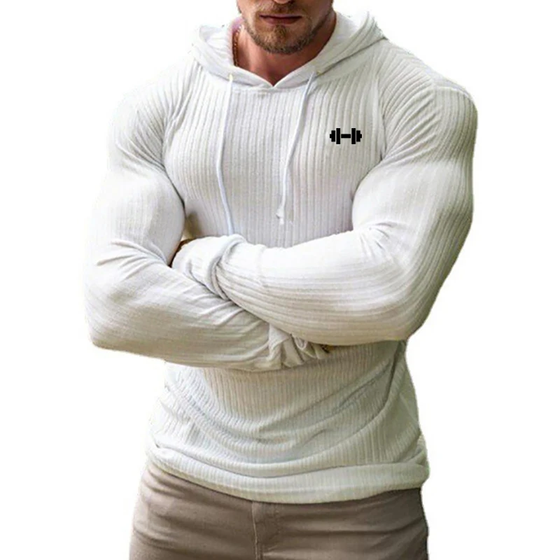 white hooded
