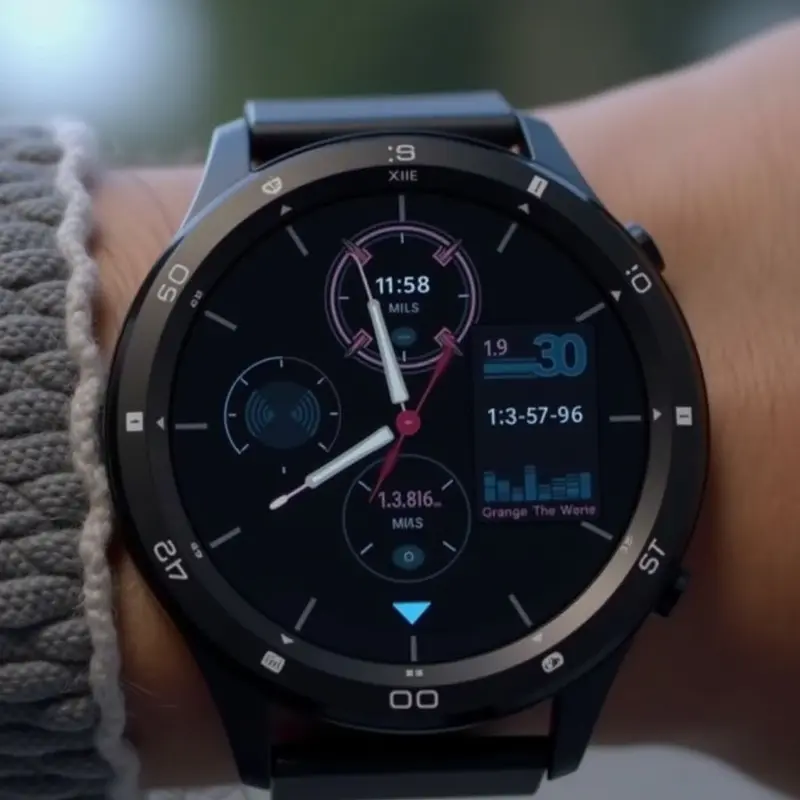 Galaxy Watch leveraging Wear OS 6 and Gemini for seamless health management.