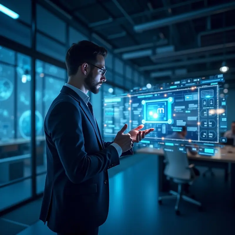 n8n seamlessly integrating AI models into business workflows.