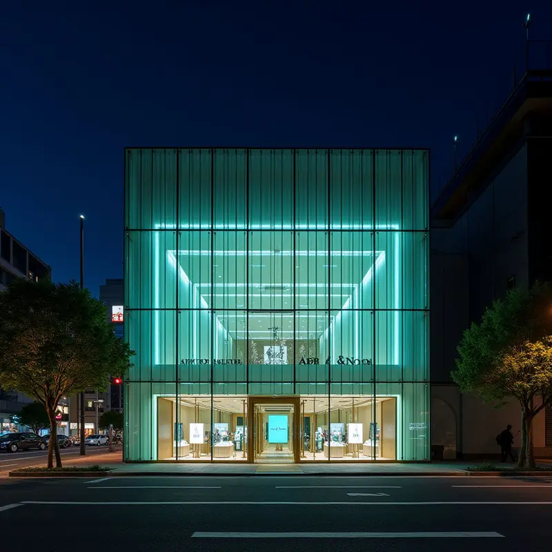 Tiffany & Co.’s architectural masterpiece in the heart of Ginza, Tokyo.