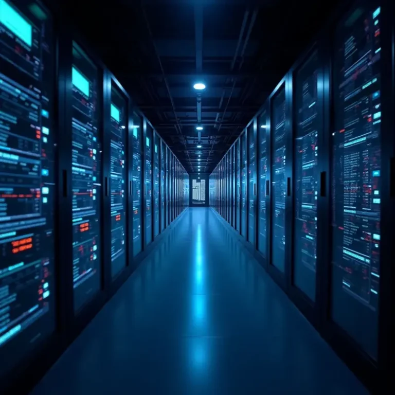 AI systems processing unstructured financial data for insights.