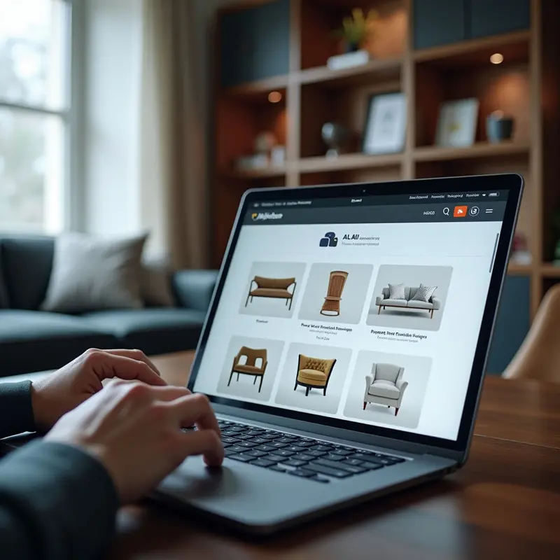 AI-driven personalization in furniture ecommerce revolutionizing home decor choices.