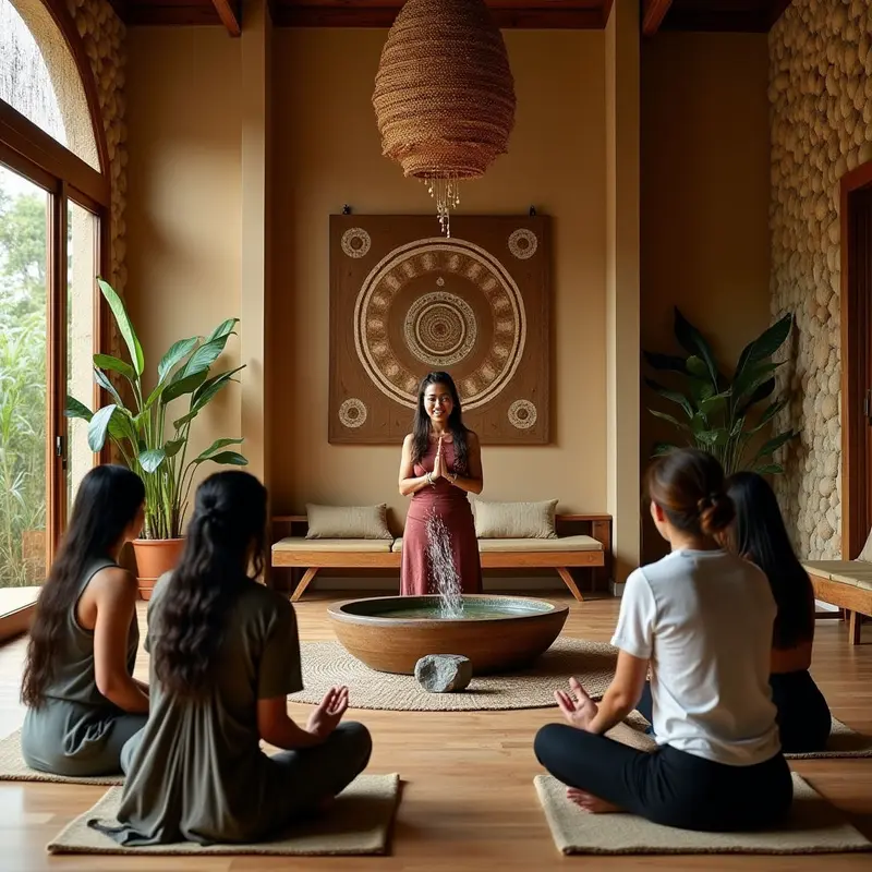 Culturally authentic program in a premium wellness space for professionals.