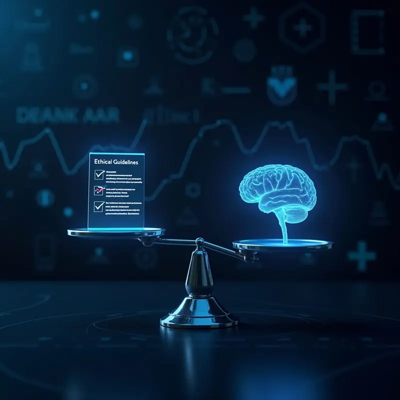 Balancing innovation and ethics in AI-driven wellness.