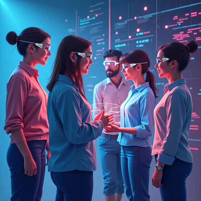 AI-driven wellness devices providing personalized coaching.