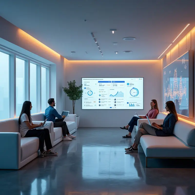 AI‑driven intelligent systems customizing conditions in premium wellness spaces.