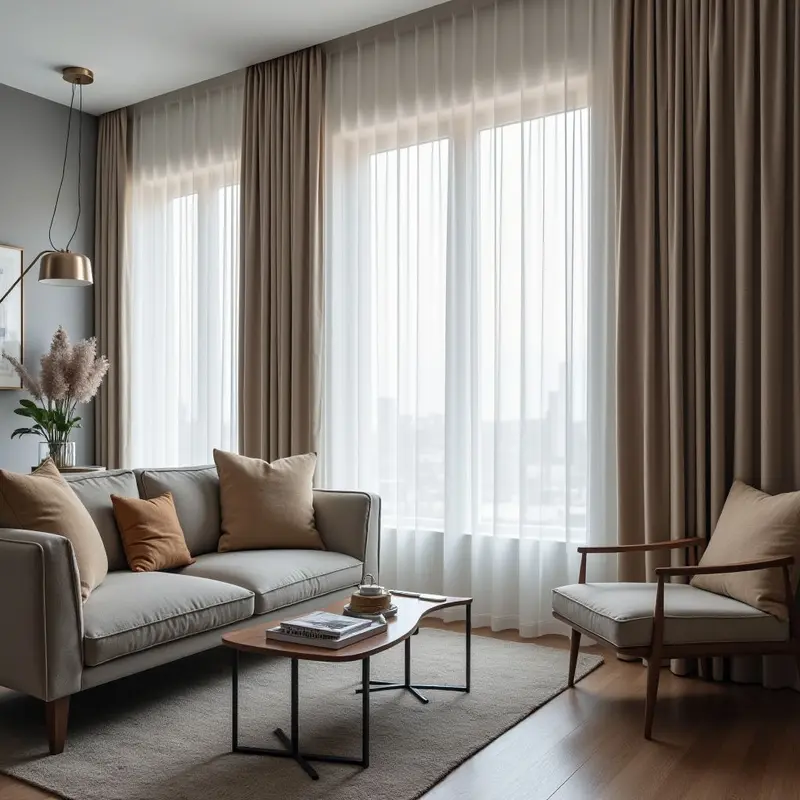 Smart curtains that enhance energy efficiency and add stylish flair to modern homes.