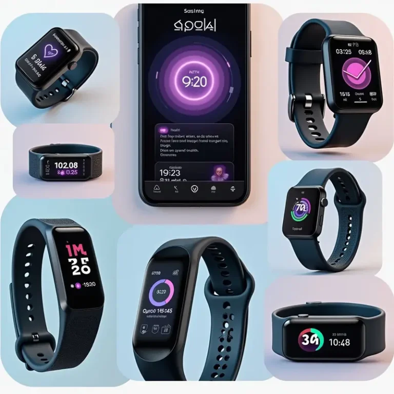 Wearable wellness tech devices enhancing mindful living and practices.