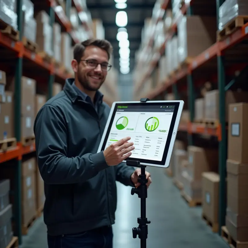 Real-time inventory dashboard prevents out‑of‑stock situations.