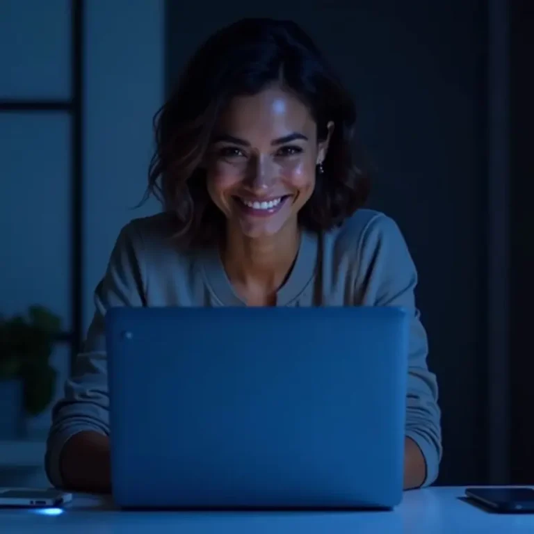 Professional holding a laptop and smartphone, illustrating free Perplexity Pro from PayPal and Venmo.