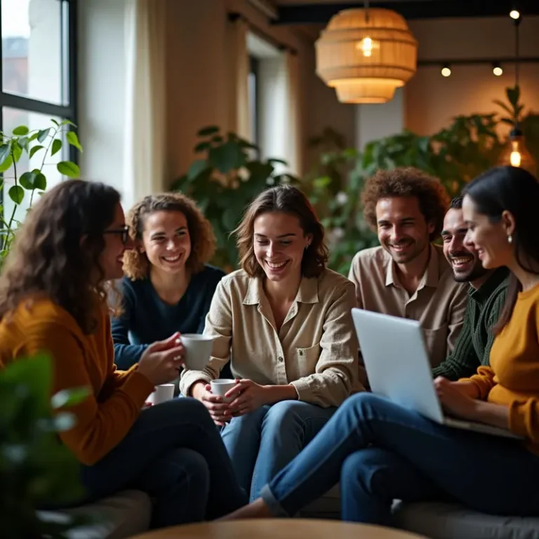 A vibrant e‑commerce team benefits from automated micro‑breaks that reduce burnout and boost productivity.