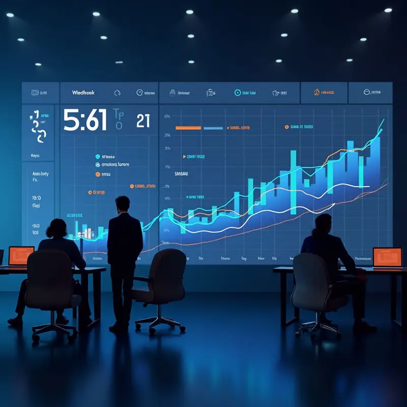 Live dashboard reflects metric stability during coordinated micro‑breaks.