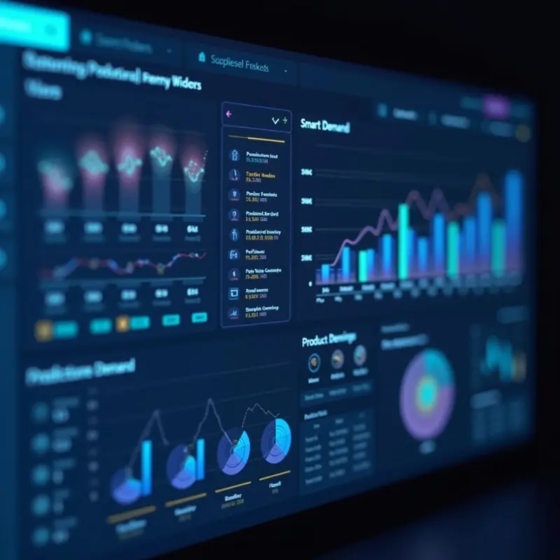 Predictive AI models recommend optimal stock levels to meet shopper demand.