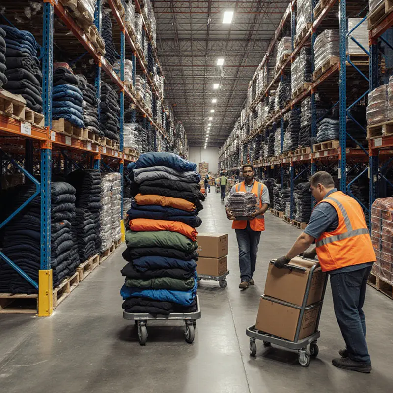 Overflowing returns in a J.Crew fulfillment center illustrates the costly $100 billion challenge.