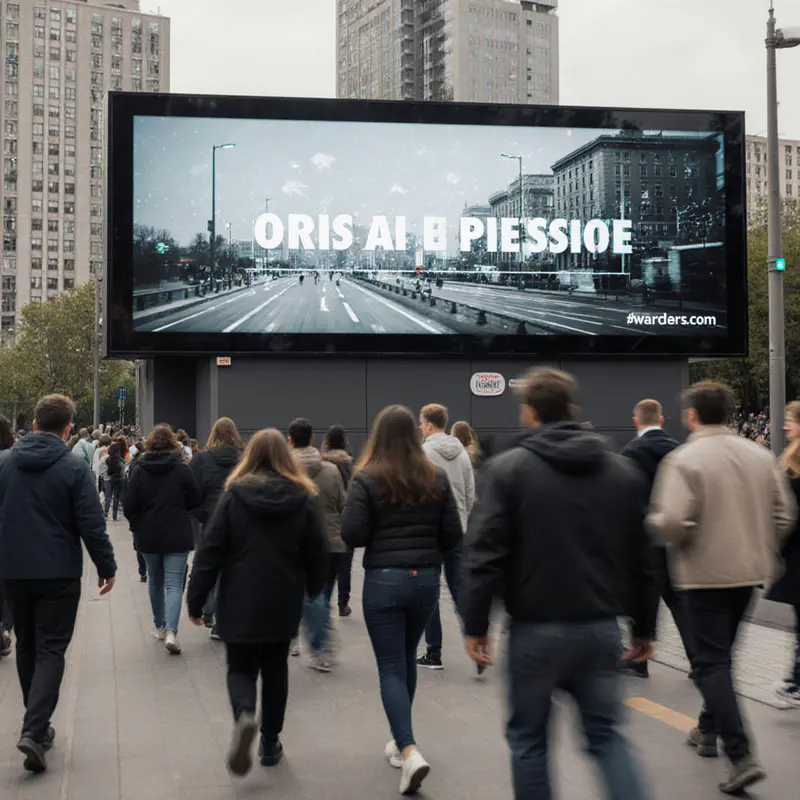 AI predicts audience flow, adjusting Out-of-Home ad content ahead of movement.