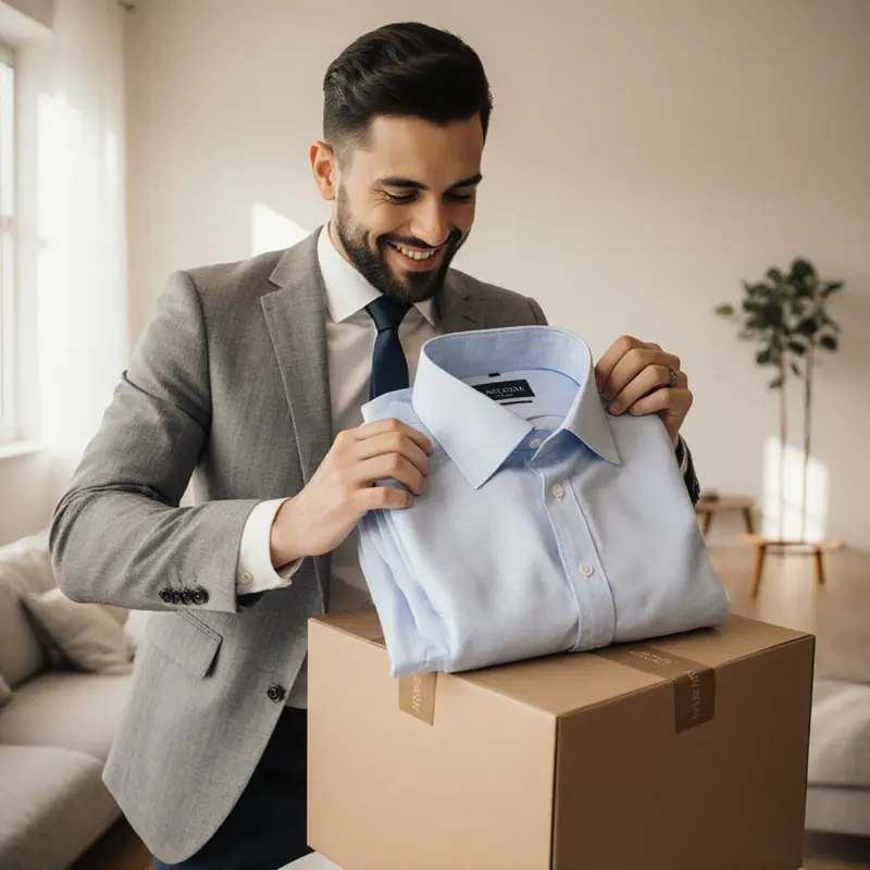 Happy shopper reflects increased margins and loyalty from AI returns management.