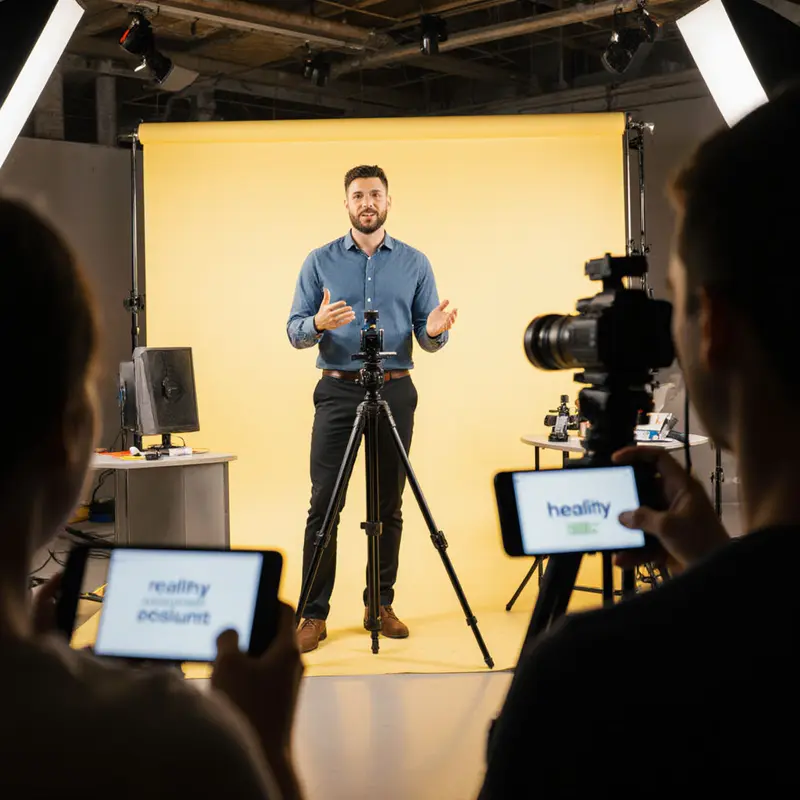 Live presenter engaging viewers, driving higher conversion rates.