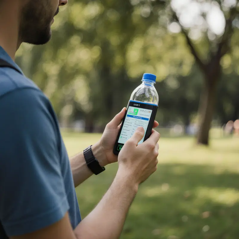 Real‑time sensor confirms the sustainability of everyday items.