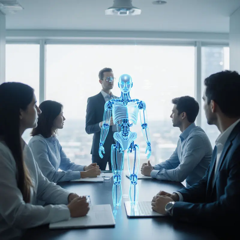 Workforce reskilling session focused on sustainable AI applications.