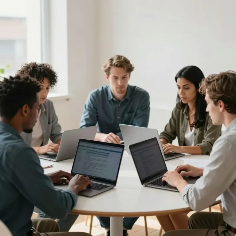 Group of professionals addressing SaaS trial billing lockouts in a collaborative setting