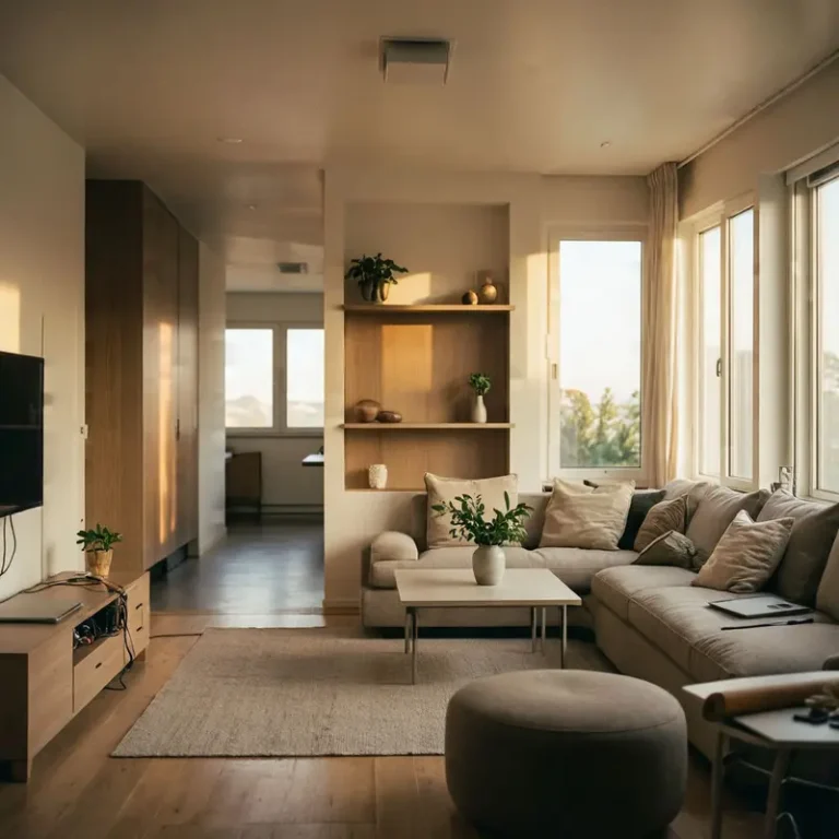A bright, uncluttered living room shows better home decor habits to avoid visual clutter and crowded furniture layouts.