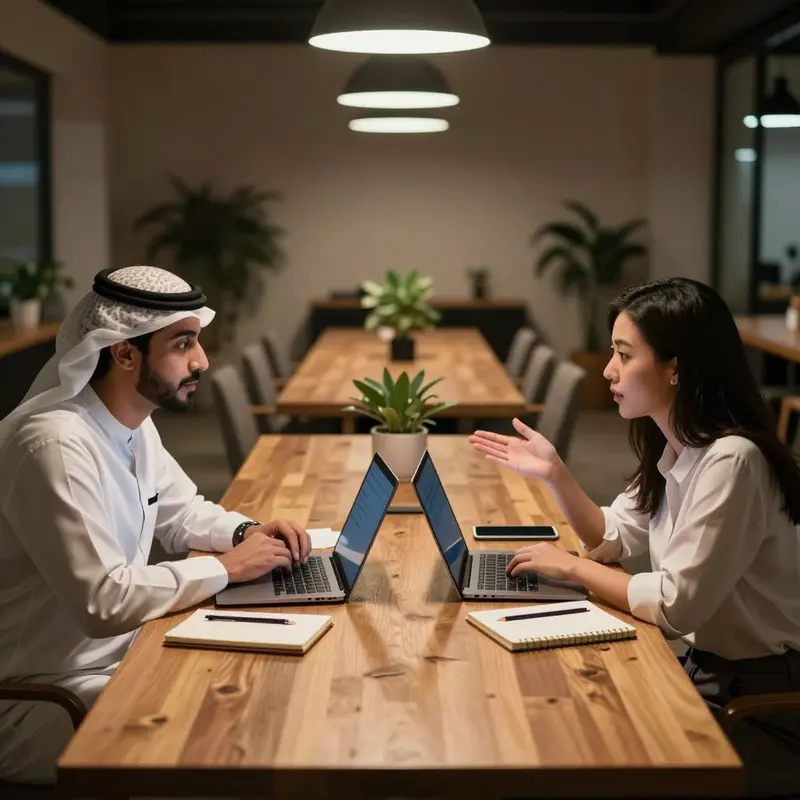Two colleagues discuss how their future tools will fit into a balanced control stack.