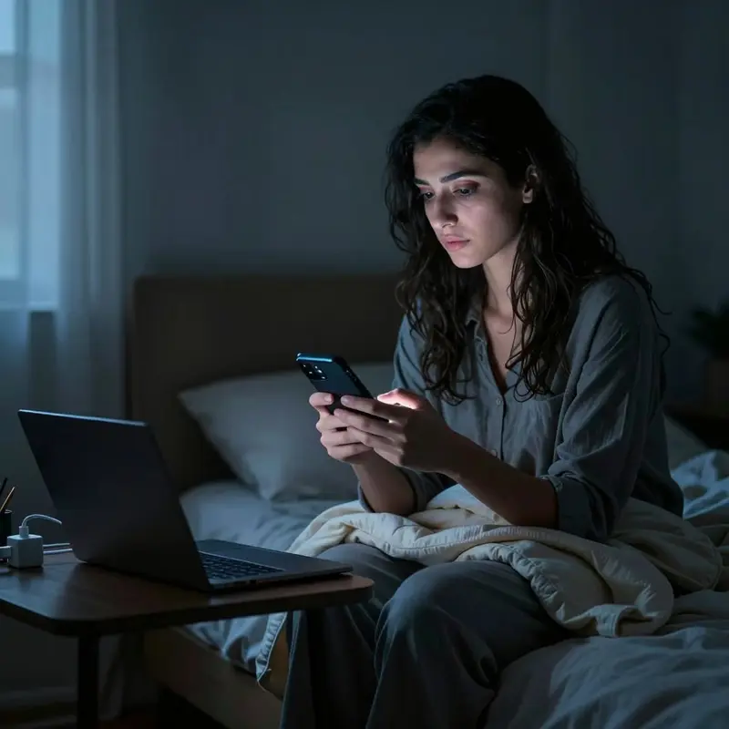 A late-night transaction alert prompts a shopper to monitor for unexpected payment issues.